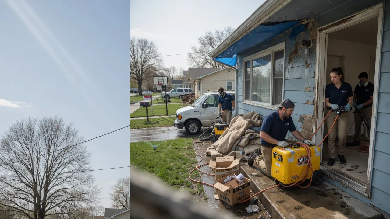 Basement Flood Cleanup in Compton, AR near me